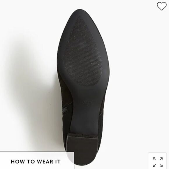 J. Crew Factory Black Over the Knee Boots - Picture 4 of 10